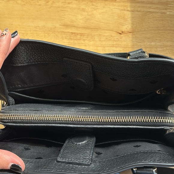Kate Spade Jackson Medium Triple Compartment Satchel in Black - Picture 2 of 10